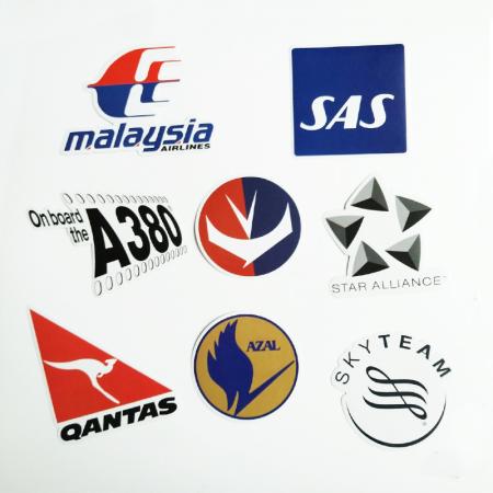 Airlines Sticker Set XXL (51 Stück)