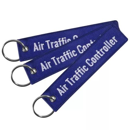 Schlüsselanhänger Air Traffic Controller blau