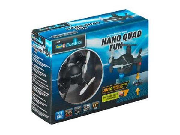 Revell Quadcopter Nano Quad Fun schwarz