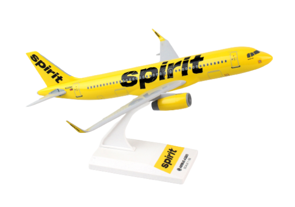 Skymarks Flugzeugmodell Spirit Airlines Airbus A320 (1:150)